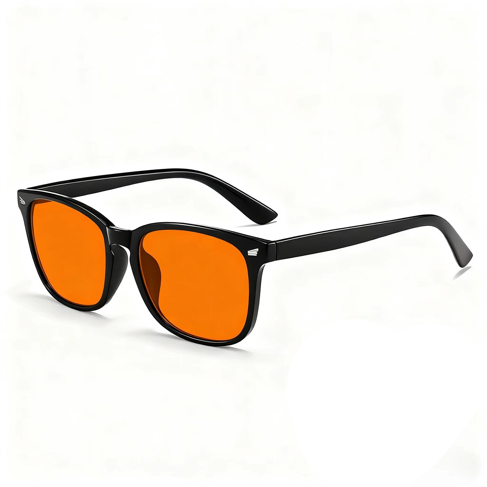 Blue Light Glasses Men Sleep Glasses for Blue Light Blocking Red Lens for Computer Gaming Reduce Eyestrain Bluelight Glasses
